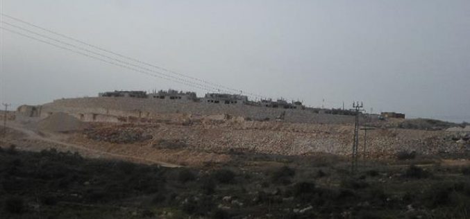 الاحتلال الاسرائيلي يجري حفريات واسعة في منطقة دير سمعان الأثرية لصالح الاستيطان