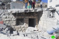 The occupation forces demolish a house and damage others in Silwad town