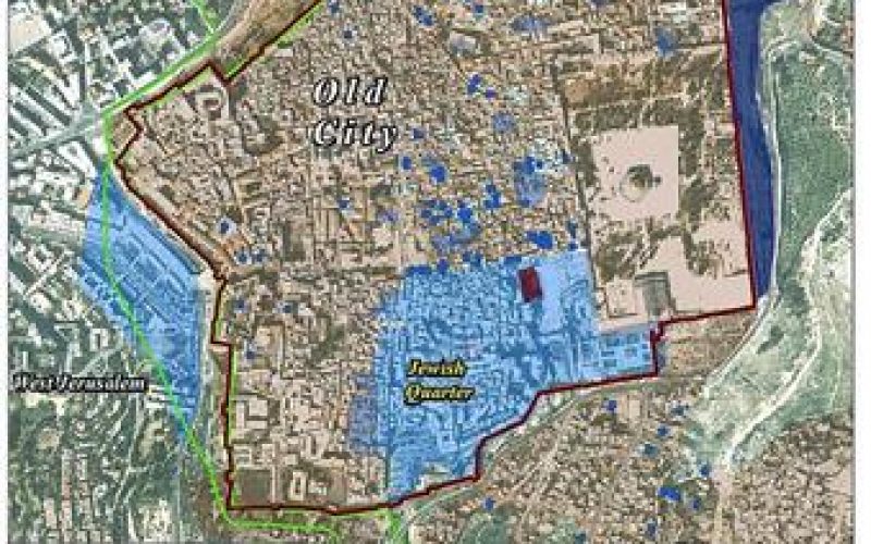 السعي الاسرائيلي المتواصل لتهويد مدينة القدس <br>
مخطط “جوهرة القدس – بيت هاليبا”