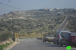 إغلاق الطريق الواصل بين عزبة شوفة وقرية شوفة عبر بوابة حديدية