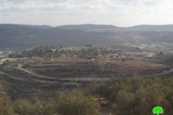 Itamar colonists take over more lands from Awarta village
