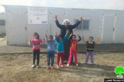 The occupation confiscates the school of Abu Nowar Bedouin community