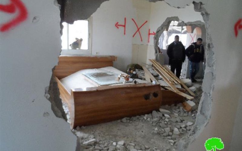 “Security demolition: A policy that targets Palestinians and excludes colonists” <BR>
​A collective punishment that left 24 residences entirely demolished and other 44 partially destroyed