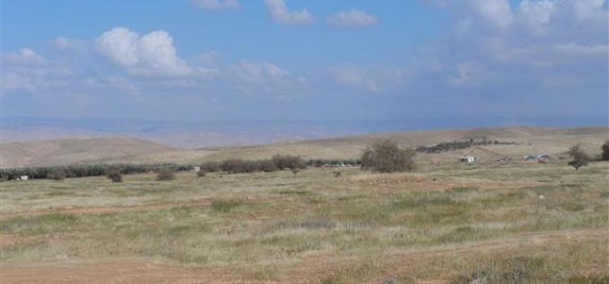 ما تسمى بمزرعة عمير الإسرائيلية تنهش مزيدا من أراضي المواطنين في منطقة رأس العوجا / محافظة أريحا