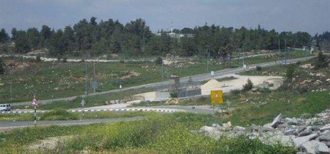 Israeli Occupation Forces confiscate six agricultural dunums to establish military watchtower in Ramallah