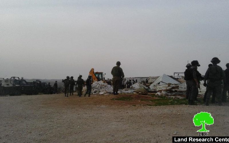 Israeli Occupation Forces demolish six residences in Um Al-Kheir hamlet