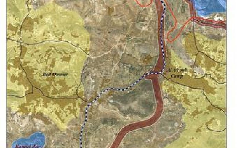 Israel plans massive land takeover in Hebron Governorate <br>
” The construction of Bypass Road 60 – Plan No. 901/20 “