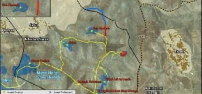 “To fortify Main Ramallah-Nablus Corridor”
New Israeli colonial Bypass road on Jaloud village lands