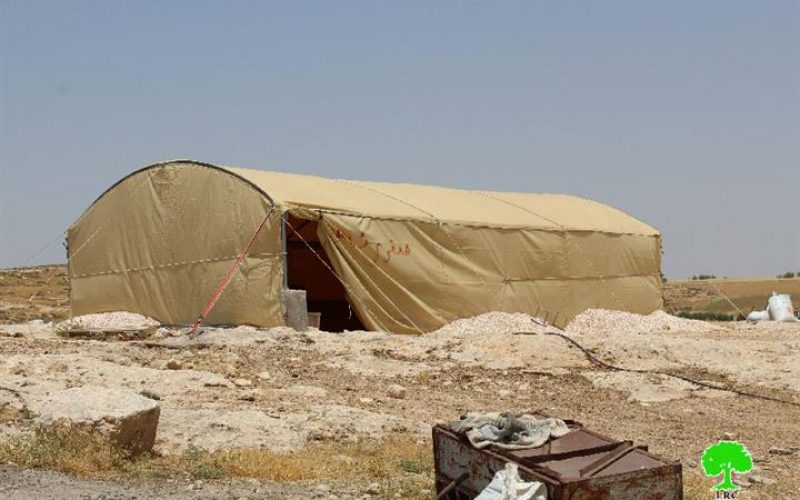 Stop-Work orders on a school and two residence in Hebron governorate