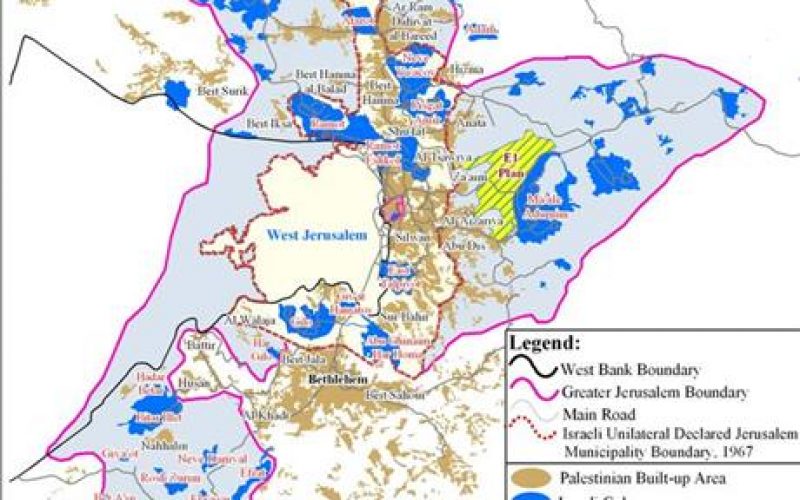 Sharon Intensifies Colonization Activities in the West Bank <br> “New Military orders for constructing the Segregation Wall around Ma’ale Adumim settlement Bloc”