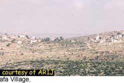 The Difficulties for Umm Safa Village during the Intifada