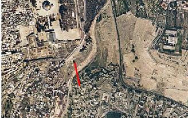 Wadi Qadum/ Jerusalem … Israeli bulldozers demolish a house inhabited by two brotehrs families