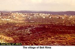 The Israeli Army Ravages Beit Rima