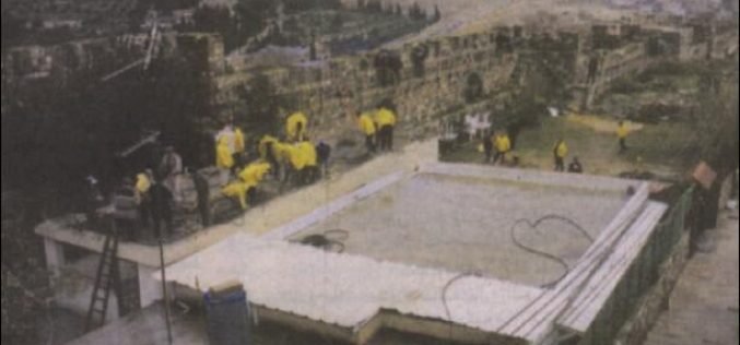 The Jewish Municipality of occupied Jerusalem demolishes a housing unit in the old city and forces the owner to pay