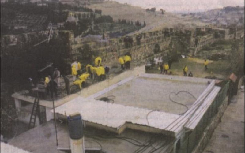 The Jewish Municipality of occupied Jerusalem demolishes a housing unit in the old city and forces the owner to pay