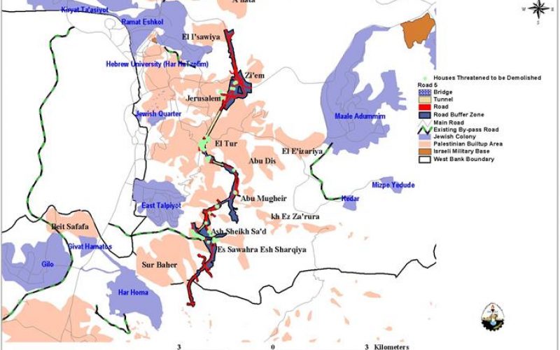 The Circling of East Jerusalem – Road 5