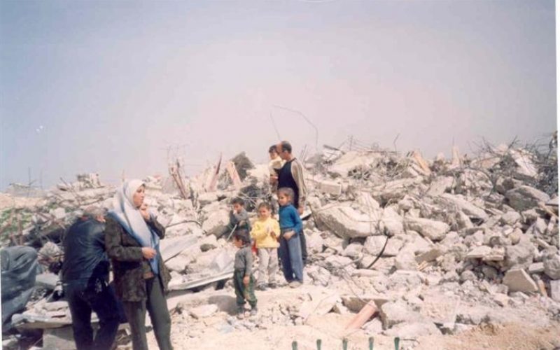 Israeli house demolition campagin continued unabated
