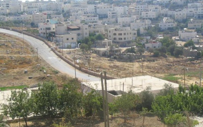 Israeli ” Prayers” Road” built on ruins of ancient Palestinian houses in the old city of Hebron