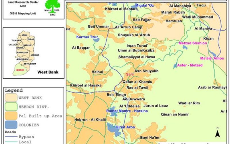 Asfer (Metzad) settlers seize Palestinian lands under Israeli army protection