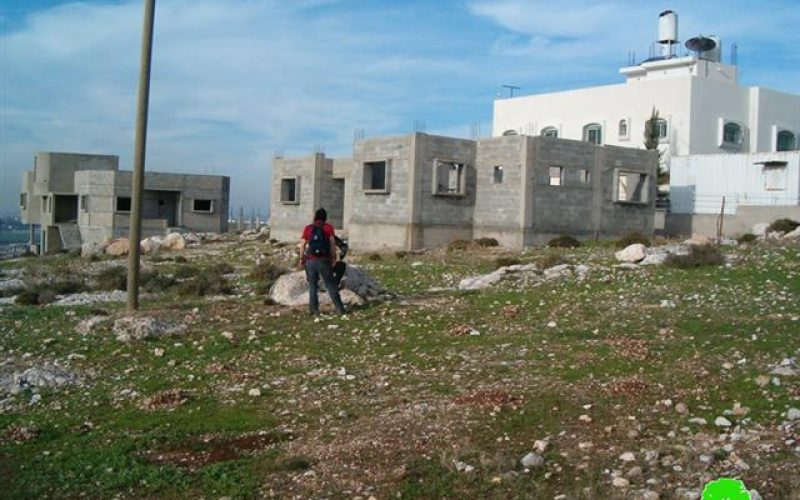 Demolition threats against Palestinian Houses located close to Wall path in Far’oun Village