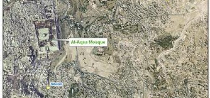 Israel’s Illegal and Provocative Excavations under the  Town of Silwan in Jerusalem