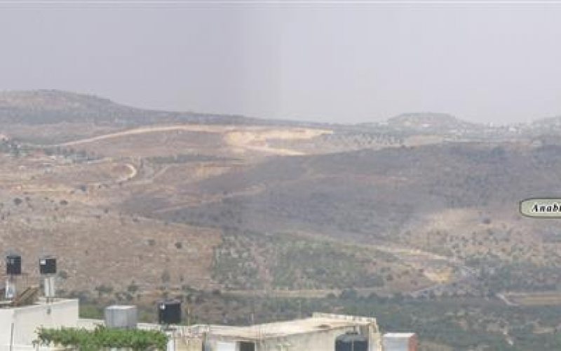 Israeli settlers set fire to agricultural lands in Ramin village