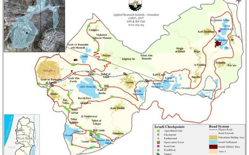 Plans for construction in Israeli Settlements in the West Bank are vigorously flourishing in 2007