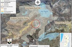 Israeli Military Notifications to halt Construction of Palestinian Houses in Yasuf Village