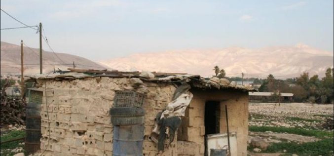 Israeli House demolition Campaign continue in the Jordan Valley Area