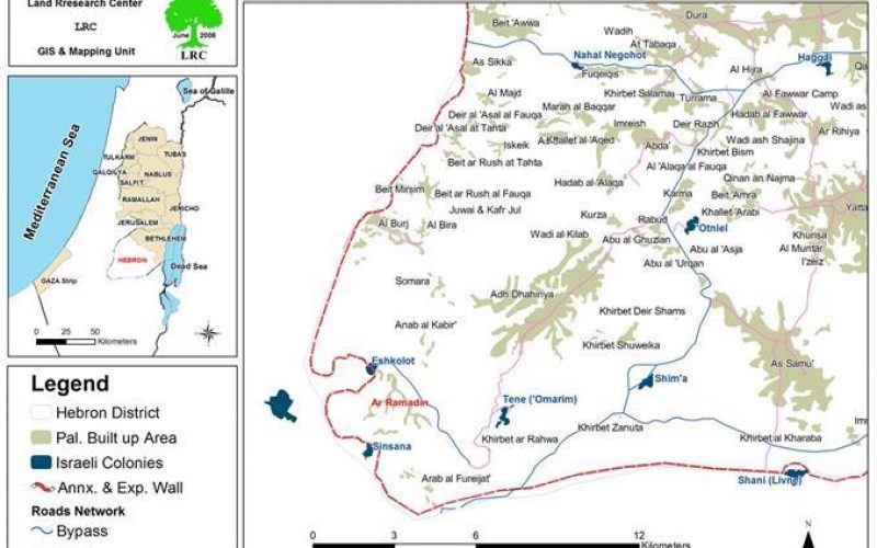 Israeli Occupation Forces Embark on Enlarging Sinsana settlement in Al Ramadien Village
