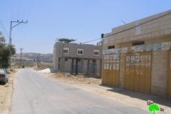 سلطات الاحتلال تنذر عدد من المنشآت في قرية نزلة عيسى بالهدم