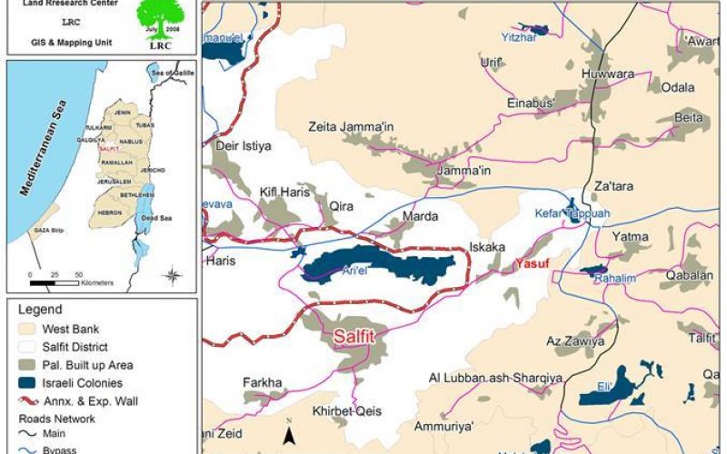 An Increase in the Frequency of Colonists’ Attacks on Palestinian Farmers in the Village of Yasuf