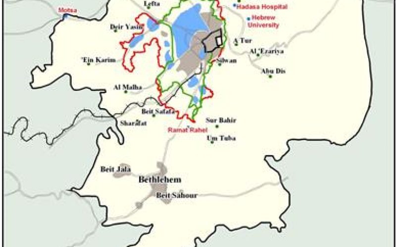 A New Chapter in the Israeli Colonial Project <br> Jerusalem District Master-plan ‘08