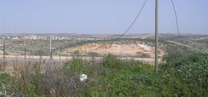 Plowing of Large Area of Palestinian Lands for the Benefit of Al Kana Colony