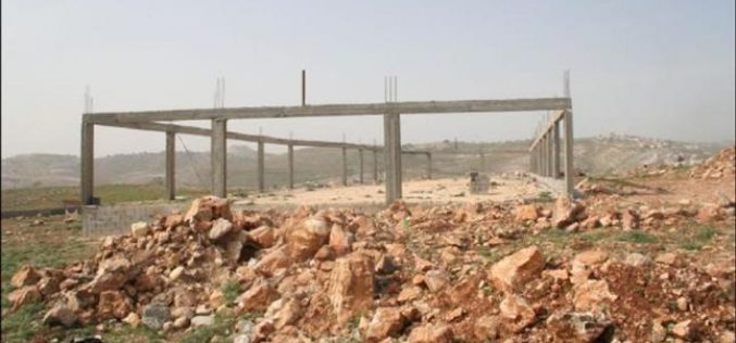 Israeli House Demolition Orders in Jabal Harasa East of Beit Sahour City