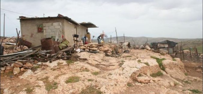 A New wave of Israeli House Demolitions in ‘Aqraba Village Southwest of Nablus city