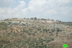 تجريف أراضي الفلسطينيين في قرية سرطة لصالح مستعمرة بركان