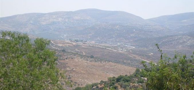 أعمال توسيع في مستعمرة ” أفني حيفتس” على حساب الأراضي الفلسطينية في قرية كفر اللبد