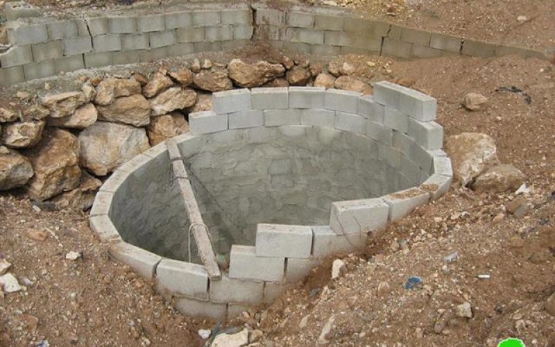 Israeli Notices to stop work on agricultural facilities in Al Baluta Valley west of Idhna town