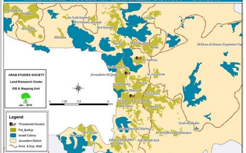The Israeli Occupation Authorities Issue 33 Demolition Orders against Palestinian residents in the Occupied City of Jerusalem