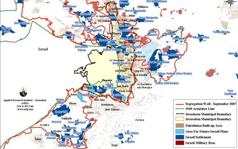 The Israeli efforts to consolidate settlers’ colonial hold over the city of Jerusalem
