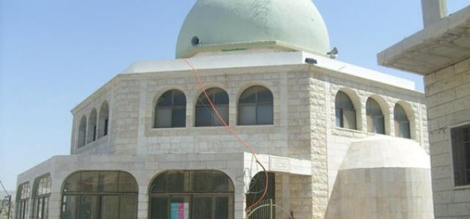 الاعتداء على مسجد بلال بن رباح في بلدة حوارة