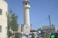 إحراق المسجد الرئيسي لقرية اللبن الشرقي في محافظة نابلس