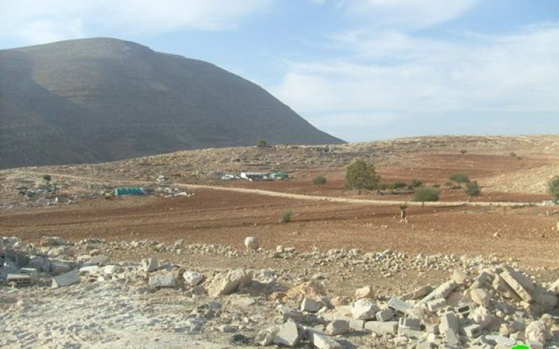 Israeli Occupation Forces Issue 13 Immediate Eviction Orders Against Khirbet Tana Residents
