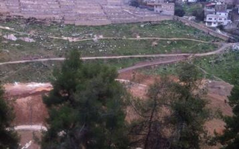 نصب 50 قبر وهمي تمهيداً للسيطرة على قطعة أرض في سلوان -مدينة  القدس