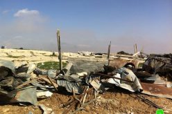 هدم 6 مساكن لعرب الجهالين في وعر البيك بلدة عناتا – محافظة القدس