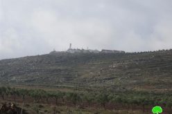 Land Eviction Notification in Qusra and Jurish – Nablus Governorate