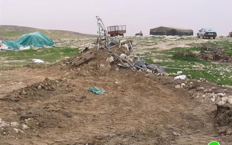 A Demolition Wave Hits Khirbet Al Rahawa South adh Dhahiriya – Hebron Governorate