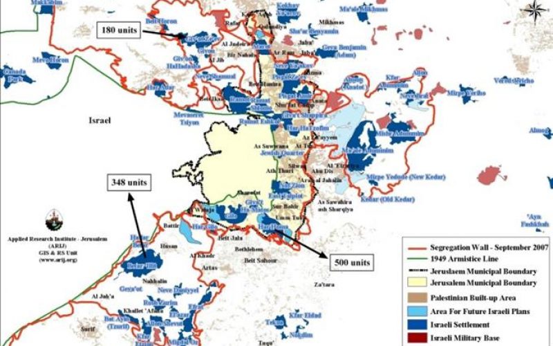 Israël renverse le processus de paix basé sur la solution à deux Etats 1028 nouveaux logements dans les colonies de Jérusalem-Est et de Cisjordanie