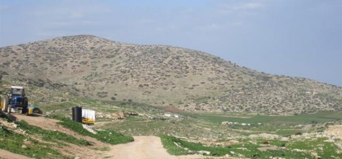 Prohibiting the opening of an agricultural road in Ibzeq